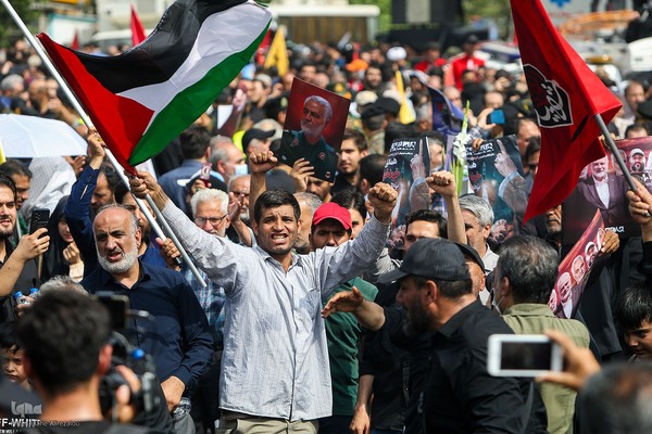 مراسم تشییع پیکر شهید «اسماعیل هنیه» در تهران