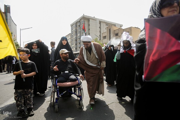 مراسم تشییع پیکر شهید «اسماعیل هنیه» در تهران