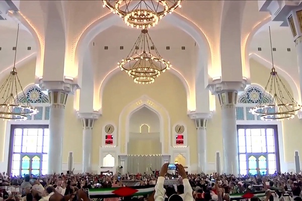 تشییع پیکر اسماعیل هنیه در قطر