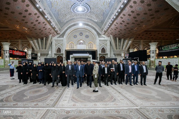 مراسم تجدید میثاق جهادگران جهاددانشگاهی با آرمان‌های امام راحل(ره)