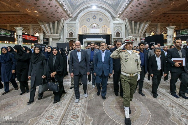 مراسم تجدید میثاق جهادگران جهاددانشگاهی با آرمان‌های امام راحل(ره)