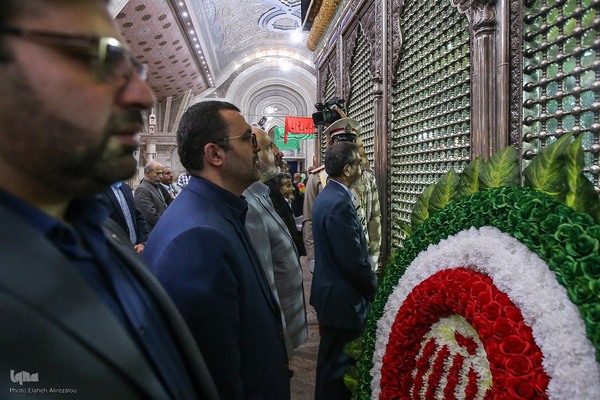 مراسم تجدید میثاق جهادگران جهاددانشگاهی با آرمان‌های امام راحل(ره)