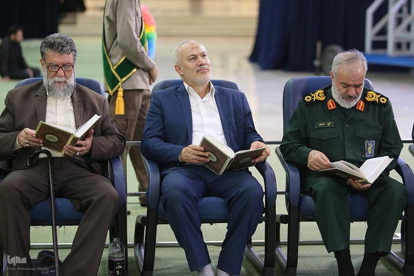 مراسم بزرگداشت شهید اسماعیل هنیه از سوی جامعه قرآنی