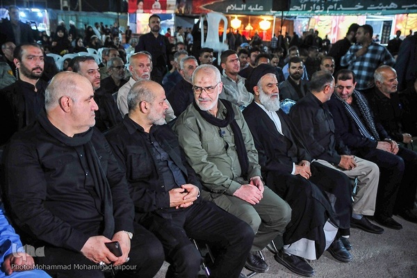 آیین اهتزاز پرچم عزای حسینی و آغاز به کار مواکب مرز شلمچه