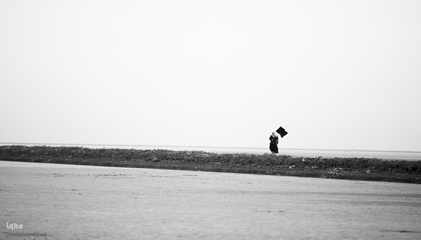 حرکت محبان امام حسین (ع) با پای پیاده به سمت کربلا از جنوبی ترین مناطق عراق