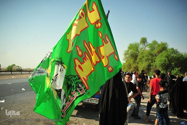 حرکت زائران اربعین از الهایی