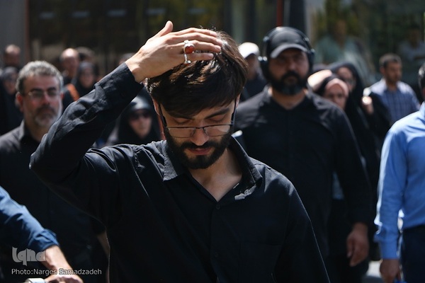 آیین تشییع و خاکسپاری پیکر شهید احمدرضا افشاری