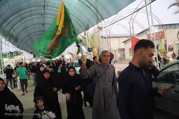 تردد زائران اربعین در مرز چذابه