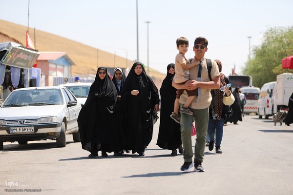 خدمات‌رسانی نیروهای هلال احمر آذربایجان غربی در مرز تمرچین‎