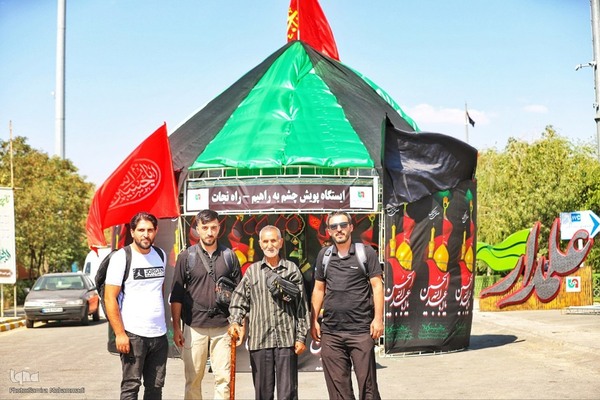 خدمات‌رسانی نیروهای هلال احمر آذربایجان غربی در مرز تمرچین‎