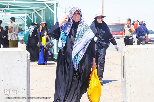 مرز شلمچه در آستانه اربعین