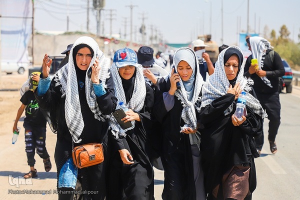 مرز شلمچه در آستانه اربعین