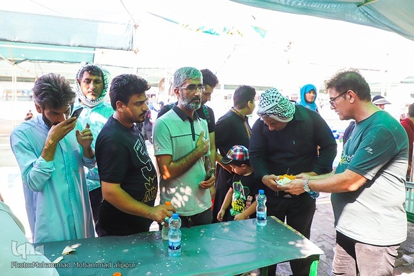 مرز شلمچه در آستانه اربعین