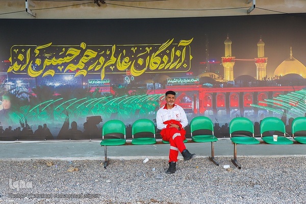 مرز شلمچه در آستانه اربعین