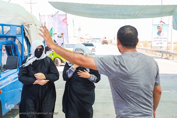 مرز شلمچه در آستانه اربعین