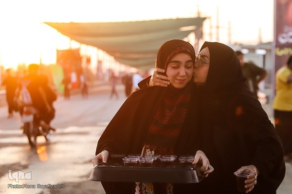 تردد شبانه زوار در مرز شلمچه