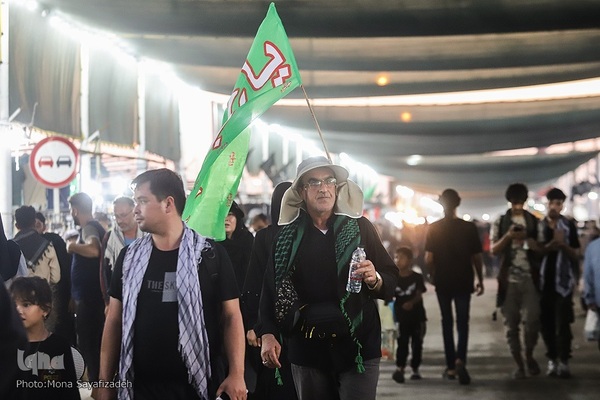 تردد شبانه زوار در مرز شلمچه