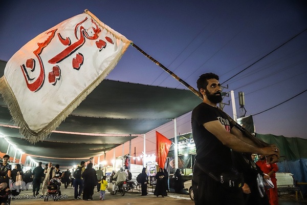 تردد شبانه زوار در مرز شلمچه
