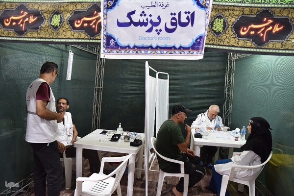 موکب درمانی استان گلستان در کربلای معلی