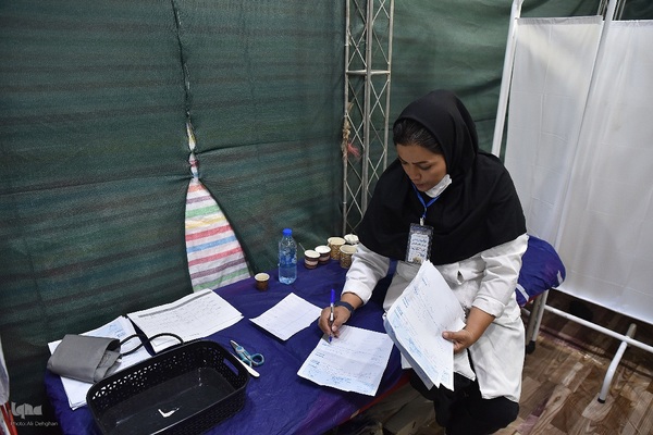 موکب درمانی استان گلستان در کربلای معلی