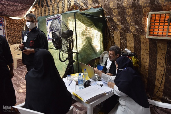 موکب درمانی استان گلستان در کربلای معلی