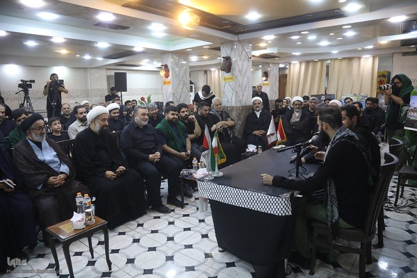 شب شعر «اربعین و غزه، مقاوم و مظلوم»در کربلا