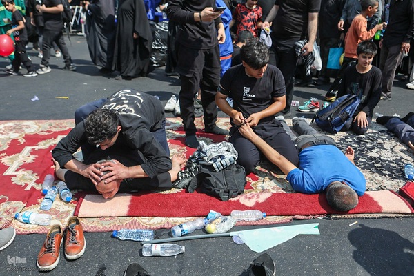 پیاده‌روی جاماندگان اربعین(2)