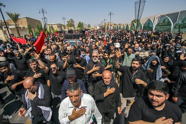 پیاده‌روی جاماندگان اربعین درفارس