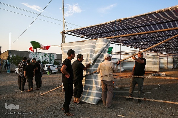 آماده‌سازی مواکب محورهای منتهی به مشهد برای شهادت امام رضا(ع)