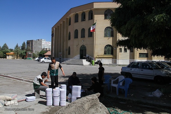 زائران پیاده امام رضا(ع)