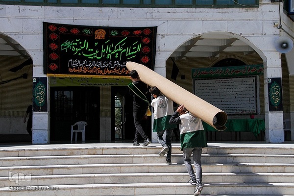 زائران پیاده امام رضا(ع)