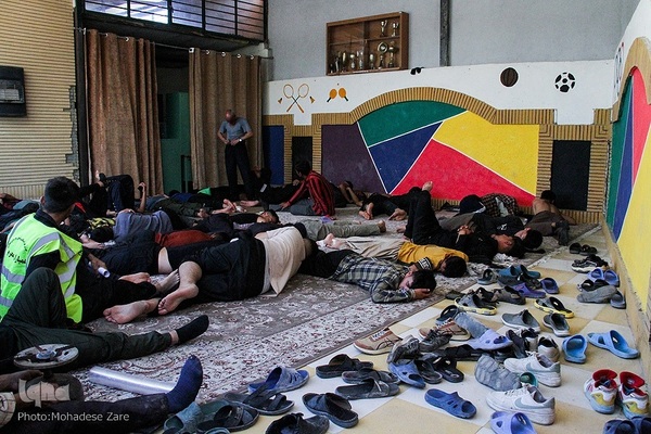 زائران پیاده امام رضا(ع)