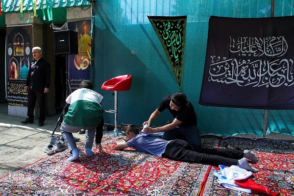 زائران پیاده امام رضا(ع)