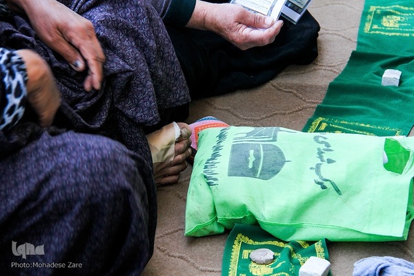 زائران پیاده امام رضا(ع)