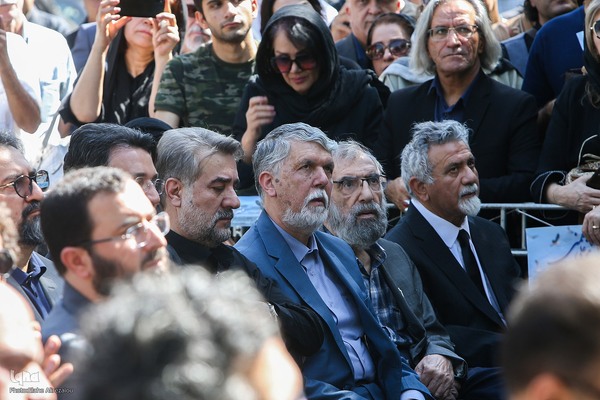 تشییع پیکر استاد محمدعلی بهمنی