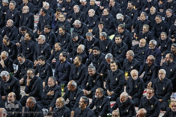 شام غریبان شهادت امام رضا(ع) در حرم مطهر رضوی
