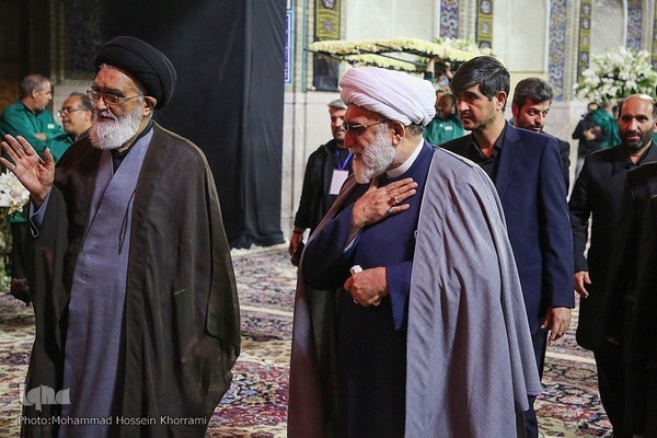 شام غریبان شهادت امام رضا(ع) در حرم مطهر رضوی