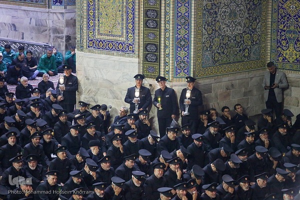 شام غریبان شهادت امام رضا(ع) در حرم مطهر رضوی