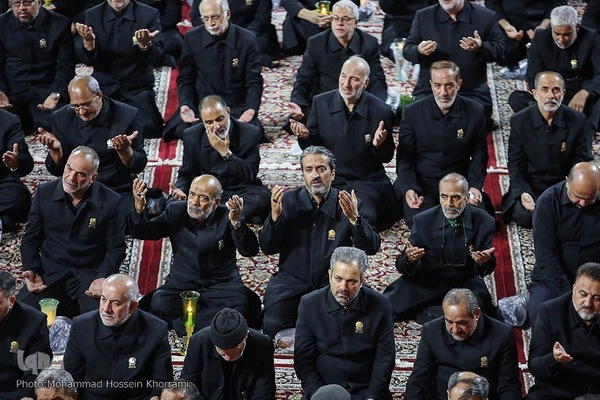 شام غریبان شهادت امام رضا(ع) در حرم مطهر رضوی