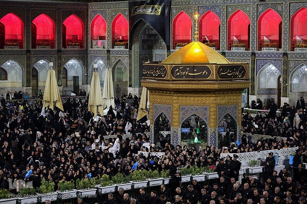 شام غریبان شهادت امام رضا(ع) در حرم مطهر رضوی