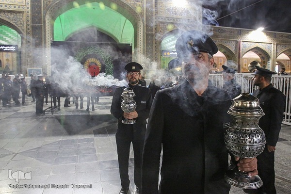 شام غریبان شهادت امام رضا(ع) در حرم مطهر رضوی