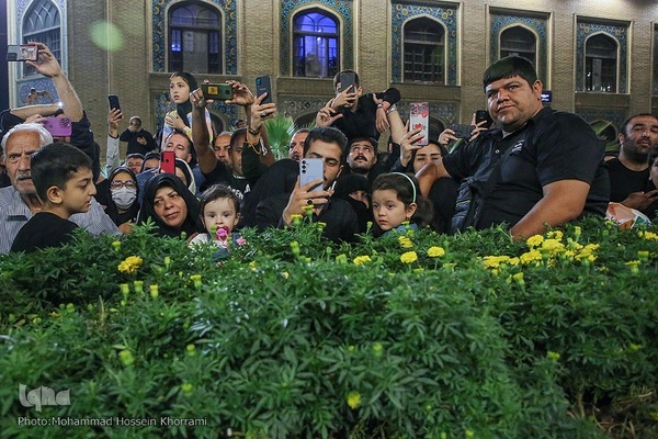 شام غریبان شهادت امام رضا(ع) در حرم مطهر رضوی