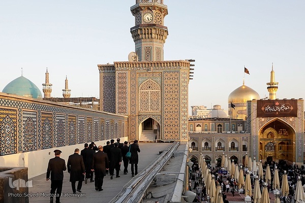 آیین تعویض پرچم حرم امام رضا(ع)