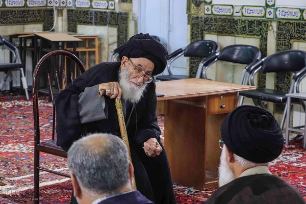 دیدارعوامل اجرایی سی و هشتمین جشنواره ملی قرآن با پدر شهید آیت‌الله آل‌هاشم‎