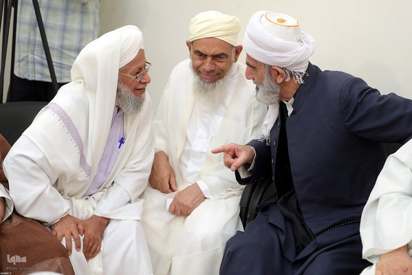 دیدار جمعی از علما، امامان جمعه و مدیران مدارس علمیه اهل سنت سراسر کشور