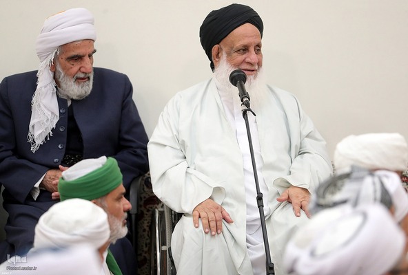 دیدار جمعی از علما، امامان جمعه و مدیران مدارس علمیه اهل سنت سراسر کشور