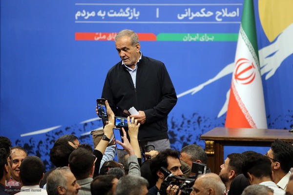 نخستین نشست خبری  رئیس‌جمهور مسعود پزشکیان