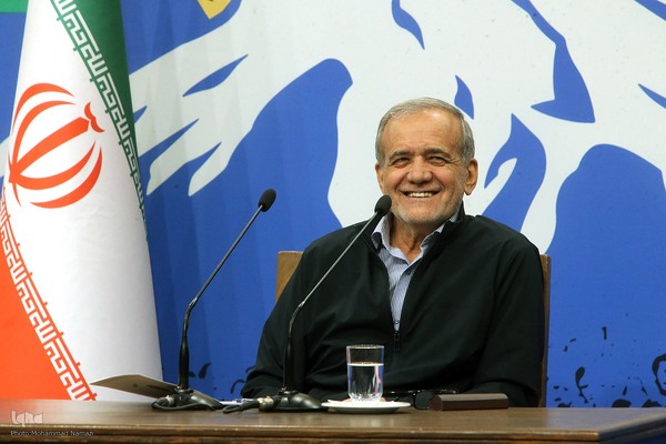 نخستین نشست خبری  رئیس‌جمهور مسعود پزشکیان