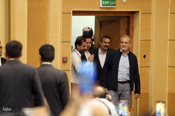 نخستین نشست خبری  رئیس‌جمهور مسعود پزشکیان