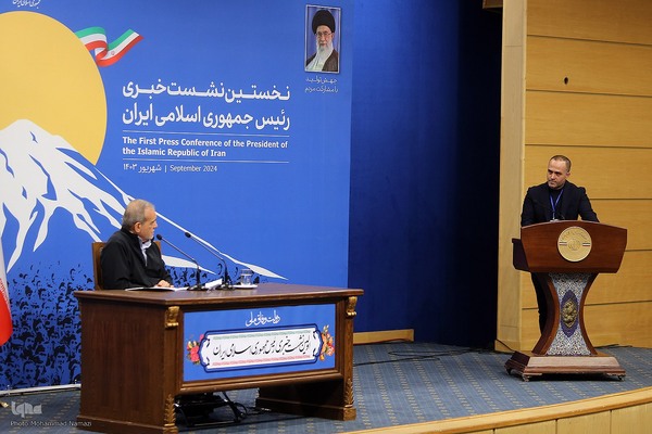 نخستین نشست خبری  رئیس‌جمهور مسعود پزشکیان